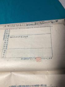 1949年陕甘宁边区陕西省面粉业同业公会资料一组补图