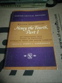 NORTON CRITICAL EDITIONS Henry The Fourth Part I