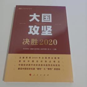 大国攻坚：决胜2020（中央党校（国家行政学院）智库系列丛书）<未开封>