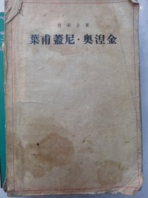葉普蓋尼•奧涅金