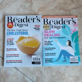 Reader's Digest 2021年 2本合售