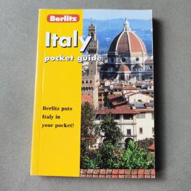 Italy pocket guide【英文】