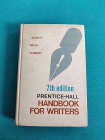 7th edition PRENTICE-HALL HANDBOOK FOR WRITERS 第7版普伦蒂斯-霍尔作家手册