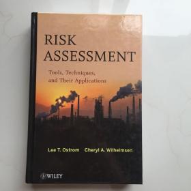 原版书籍 Risk Assessment: Tools, Techniques, and Their Applications 风险评估：工具、技术及其应用