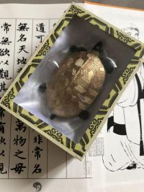 老胡开文中国徽墨，精致小乌龟造型，全新