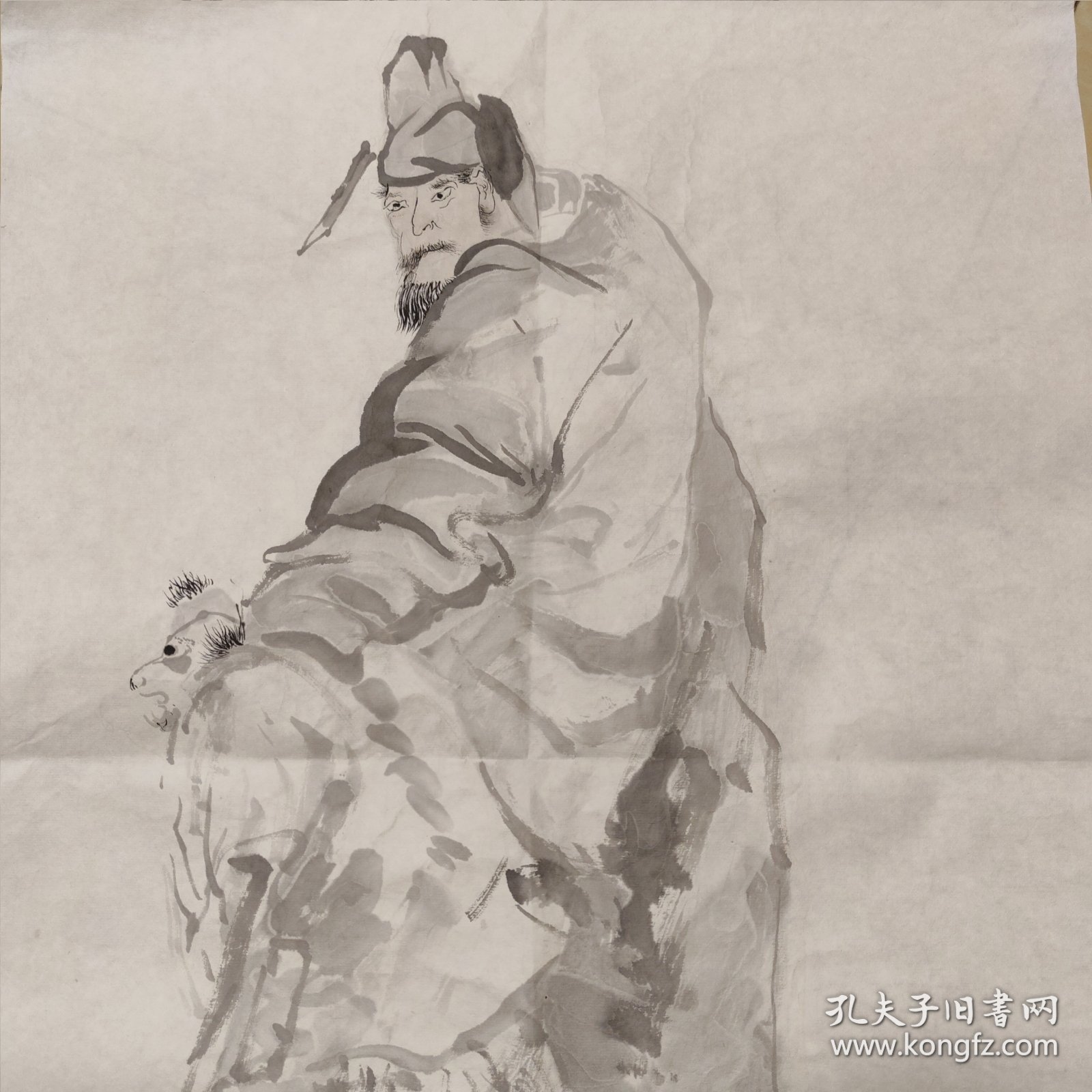 无款人物精品 约3平3
