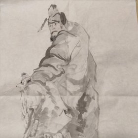 无款人物精品 约3平3
