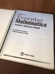 Grades 4-6: Everyday Mathematics Teacher's Reference Manual【英文原版】（包邮）