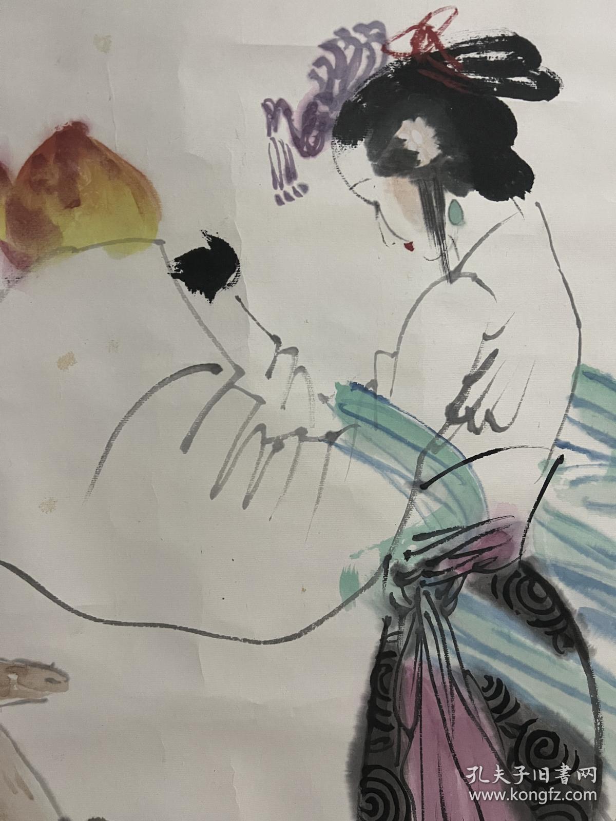 徐宁，1936年生，江苏盐城人，中国美术家协会会著名人物画家，国家一级美术师，江苏省国画院人物画研究室主任、教授，《现代中国画史》编委