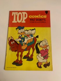 唐老鸭漫画 Top Comics 顶级漫画 Donald Duck唐老鸭 漫画 英文原版 1967年初版出版 美国早期古旧彩色漫画 WALT DISNEY‘S COMICS and STORIES 封面唐老鸭可爱漂亮 漫画精美绝伦 颜色 设计符合时代特征 非常稀少的漫画本 是喜爱漫画 研究漫画人士不可多得的精品 极具收藏价值 市面上见不到了 在美国本土都很难寻觅到 仅一本
