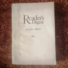 Reader's Digest January - March 1988