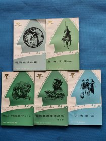 小圖書館叢書 ：縮寫本（堂吉坷德、大衛(wèi)科波菲爾、鋼鐵是怎么煉成的、小流浪漢、荷馬史詩故事）5本合售