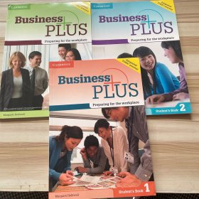 CAMBRIDGE business plus 1 studen't book 1 ，studen't book 2 ，studen't book 3（共3本合售）