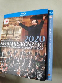 2020维也纳新年音乐会 BD蓝光 DVD 1碟【碟片无划痕】