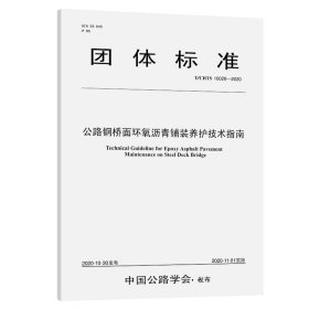 公路钢桥面环氧沥青铺装养护技术指南（T/CHTS 10026—2020）公路学会团标