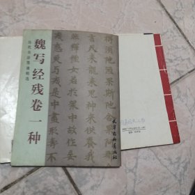 魏写经残卷一种——历代书法墨迹精选