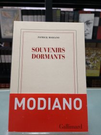 【book lovers专享132元】法语/法文原版 PATRICK MODIANO 帕特里克·莫迪亚诺 Souvenirs dormants 沉睡的记忆 Blanche 开本140 x 205 mm 虽是平装 内页纸张平滑堪比精装