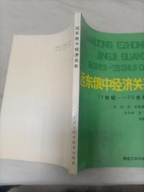 远东俄中经济关系 19世纪—20世纪初