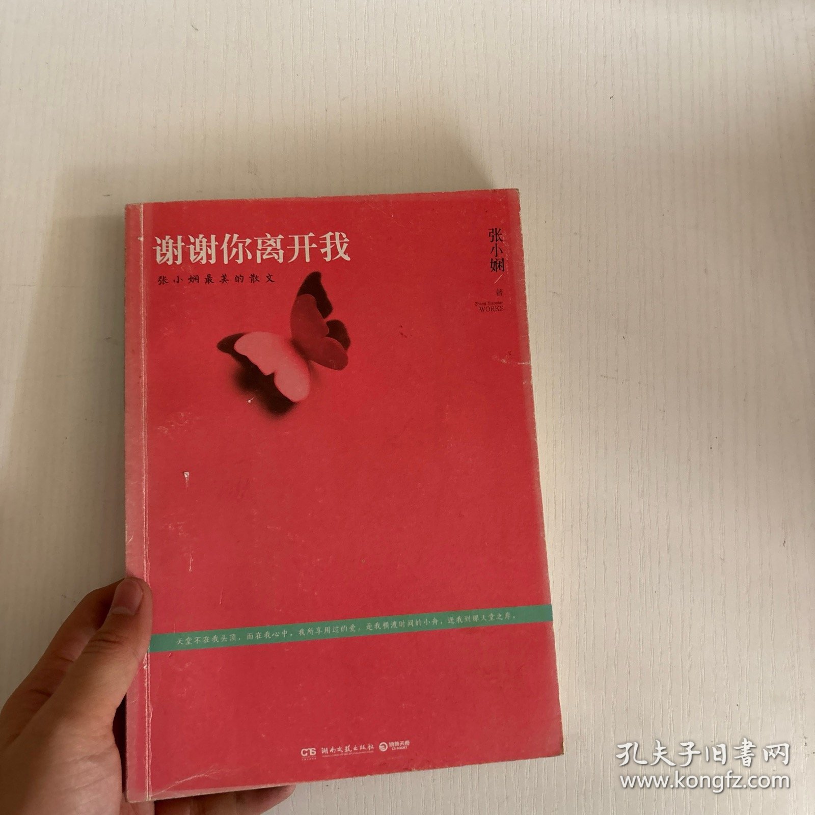 谢谢你离开我：张小娴最美的散文