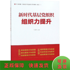 新时代基层党组织组织力提升