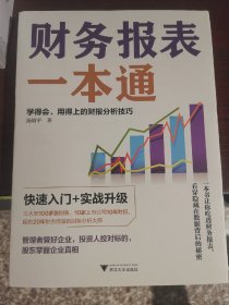 财务报表一本通：学得会、用得上的财报分析技巧