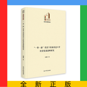 “一帶一路”背景下西南沿邊口岸經(jīng)濟(jì)發(fā)展戰(zhàn)略研究