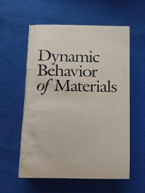 Dynamic Behavior of Materials（英文版）