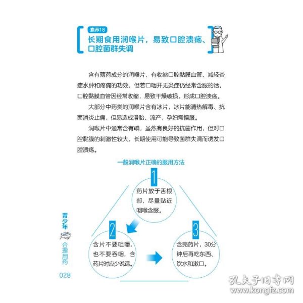 青少年合理用药（公众健康素养图解）