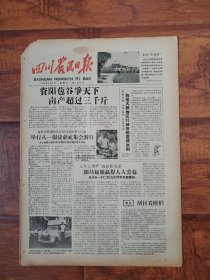 四川农民日报1958.8.2