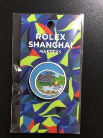 上海网球大师赛 ATP1000 官方纪念品 球场 赛场 合金 徽章 现货 球迷周边收藏