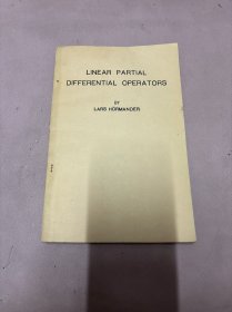 linear partial differential operators线性偏微分运算子