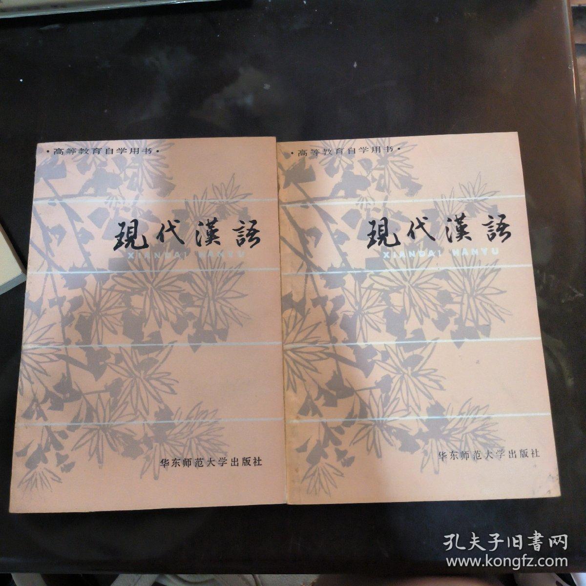 现代汉语 上下两册全