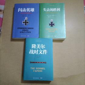 二战德军三大文件：失去的胜利+闪击英雄+隆美尔战时文件（3册合售）