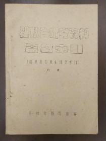 《瞿秋白研究资料篇名索要》+附续（油印本）