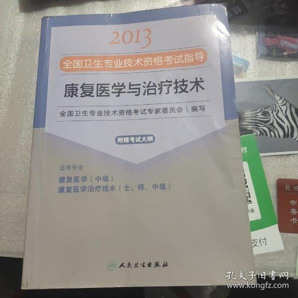 2013全国卫生专业技术资格考试指导：康复医学与治疗技术