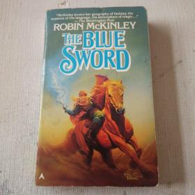 【THE  BLUE  SWORD（蓝剑）】（32开本，扉页有铅笔字迹）