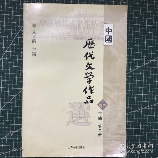 中国历代文学作品  下  （下编 第2册）