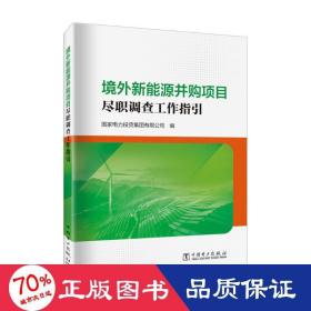 境外新能源并购项目尽职调查工作指引