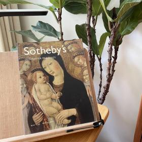 Sotheby' 苏富比 拍卖画册 绘画艺术大师特集 绝版