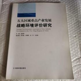 五大区域重点产业发展战略环境评价研究