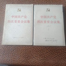 中国共产党历次重要会议集（上下集）