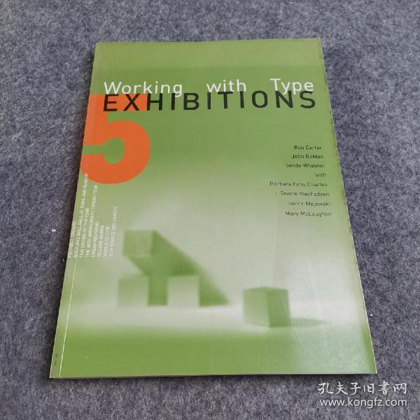 WORKING WITH TYPE 5 EXHIBITIONS（英文原版）