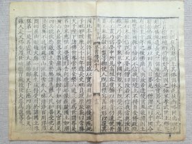 【明万历古籍原页】梁书传.明万历三年刊古籍一页.尺寸约32.2x25.4cm.明.清.民国.古旧文本.自然老破旧.请书友看好图片再拍.结识有缘人. 不议价.不议价.不议价.多件一起提交自动合并邮资.13