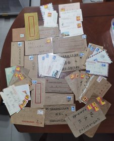 新中国贴普票寄法院、检察院等地实寄封约46件合售