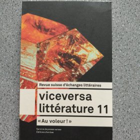 viceversa littérature 11 瑞士文学交流杂志 法语