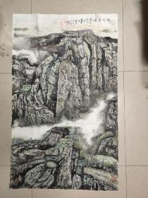 张凯苏  山水画