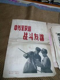 中苏军队的战斗友谊（1958年15张合售有说明书）新华社展览图片