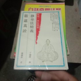 静坐法精义 指道真诠