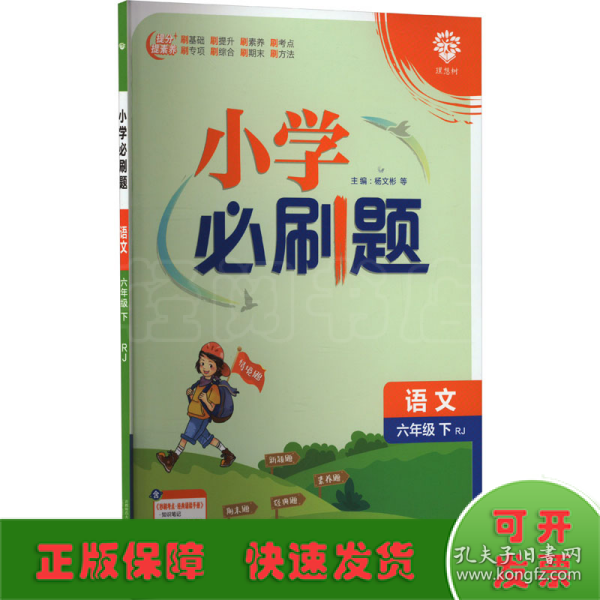 小学必刷题 语文六年级下 RJ人教版（配秒刷难点、阶段测评卷）理想树2022版