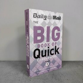 原版二手書Daily Mail Big Book of Quick Crosswords 9